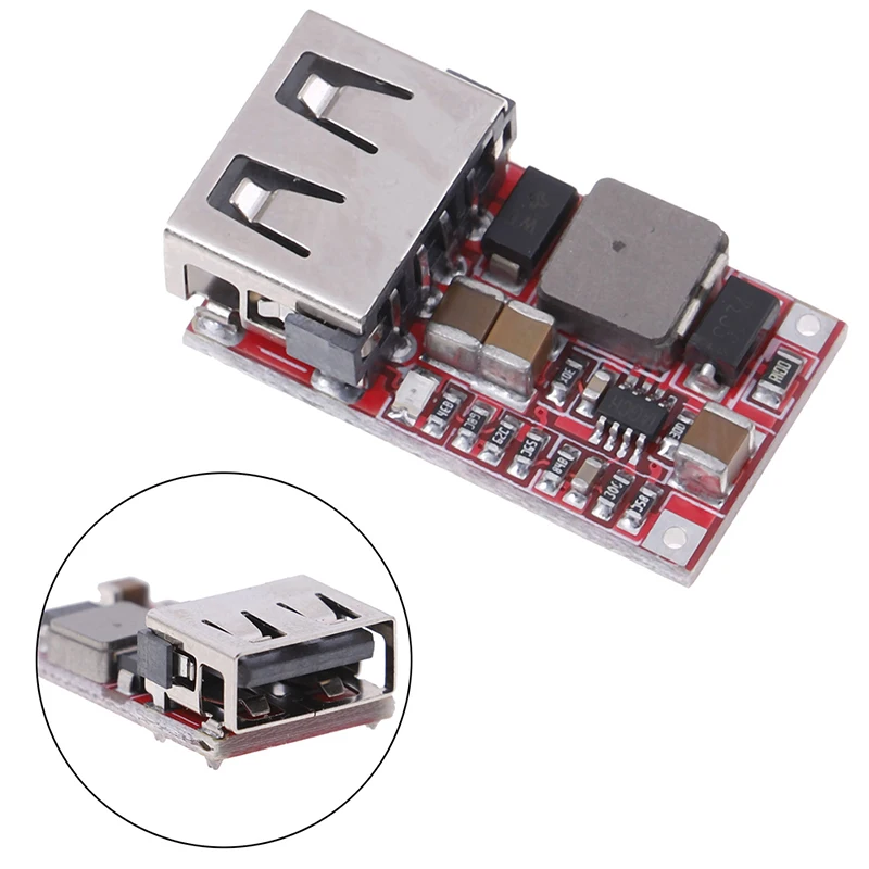 DC 6-24V 12V/24v To 5V 3A Mini USB Output Charger Step Down Power Module DC-DC Adjustable Buck Converter