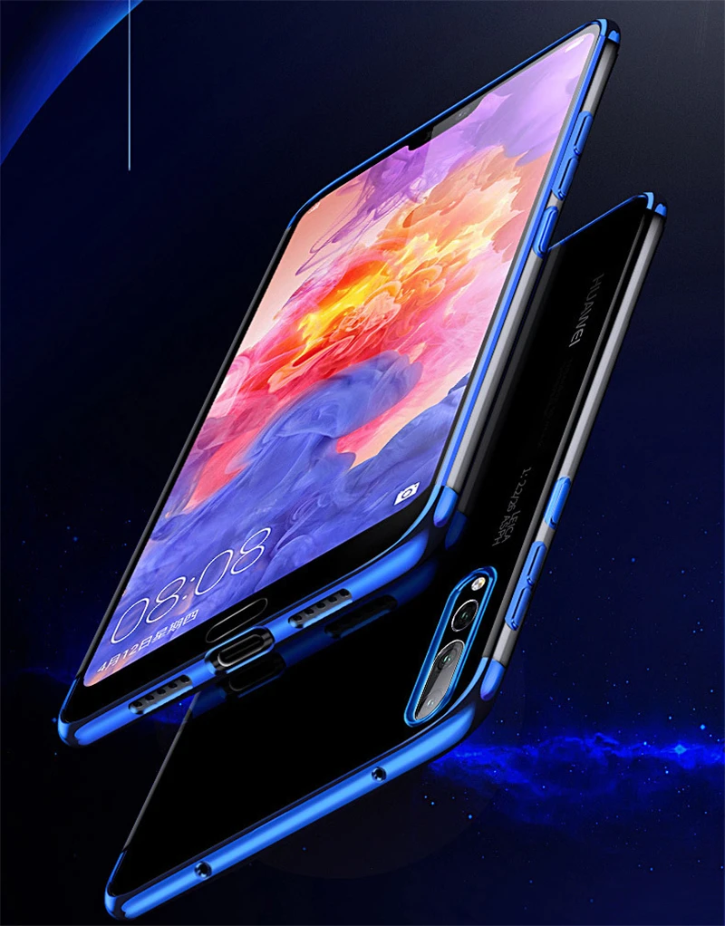 Luxury Slim Case For Huawei P20 P20 Lite P20 Pro P Smart Back Cover Transparent TPU Clear Soft Case For Huawei P9 P10 Lite Capas (13)
