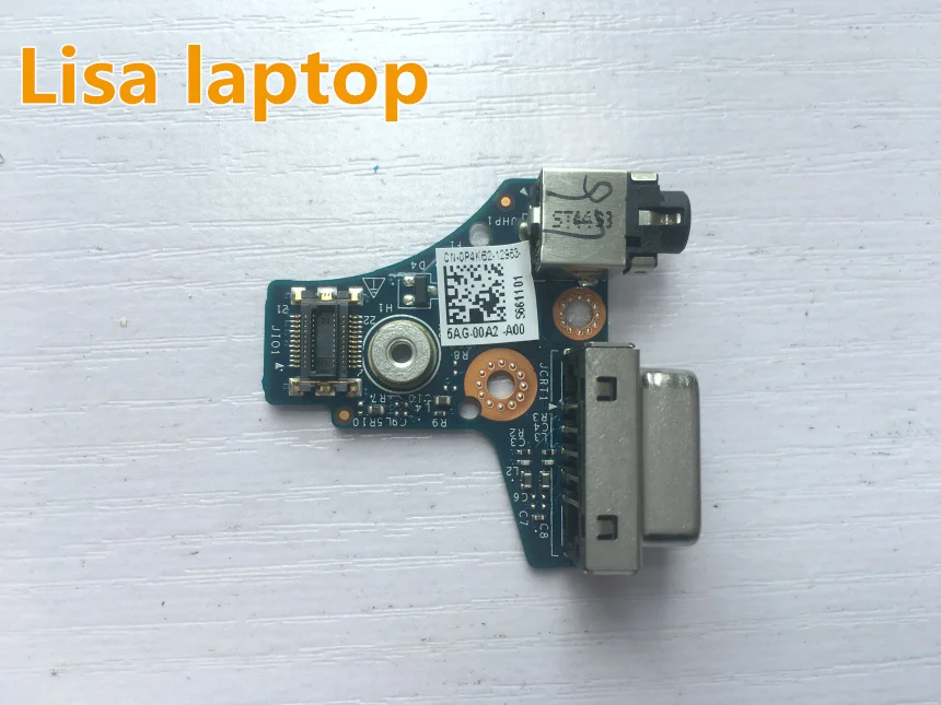 

for Dell Latitude E6320 Audio Port / VGA Circuit Board - P4K62