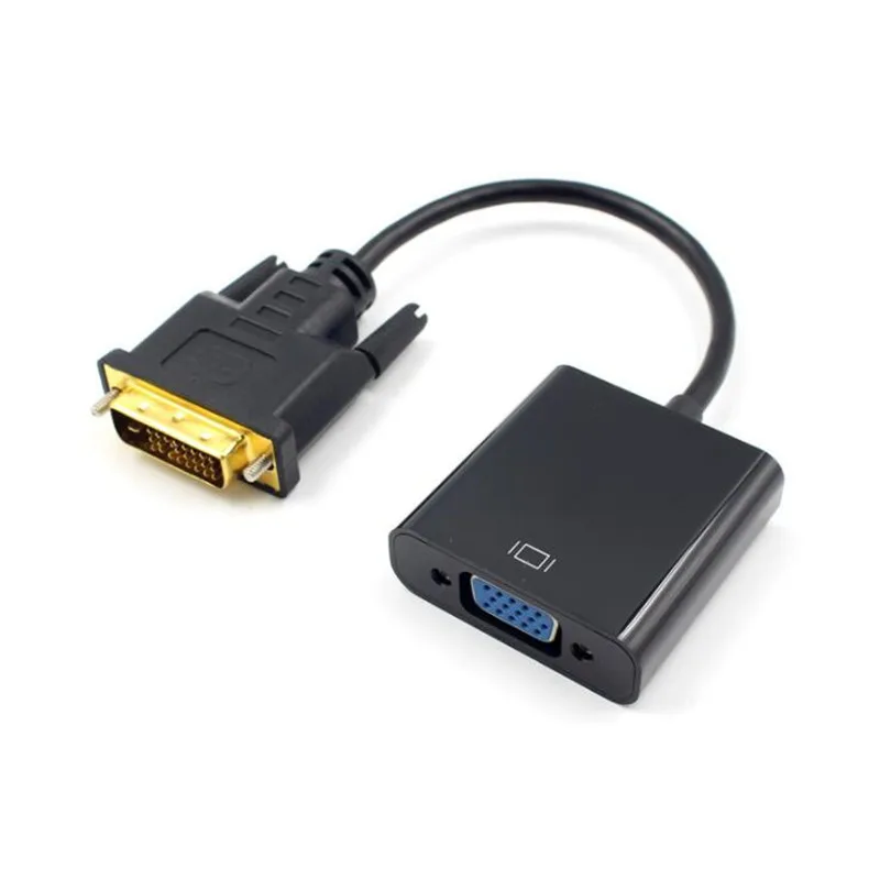 HD 1080P DVI D 24 + 1 к VGA HDTV Sata установить конвертер монитор кабель для PC дисплей карты|dvi-d