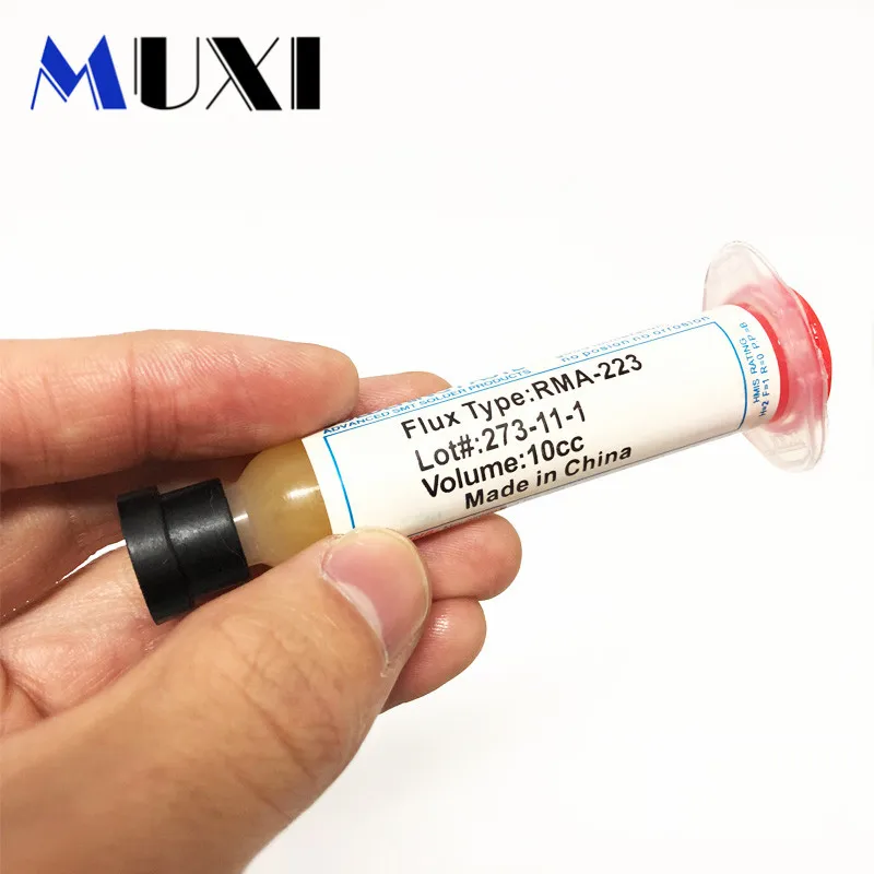 1pcs DIY repair Tool Soldering Paste 10cc Flux Grease RMA223 for Chips Computer Phone LED BGA SMD PGA PCB