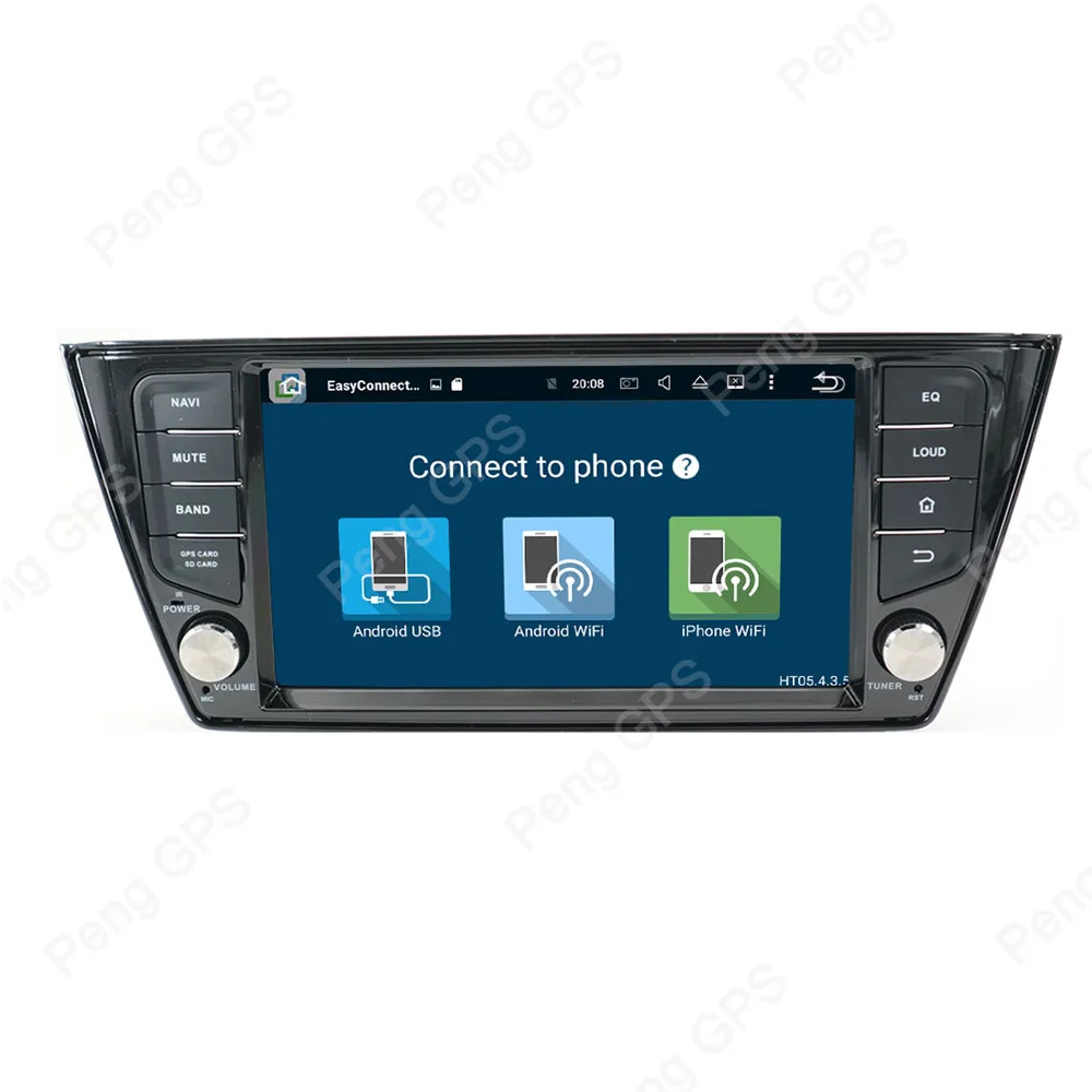 Top 2 Din Android 8.0 Car CD DVD Player 8Core GPS Navigation for VW Skoda Fabia 2015-2017 Stereo 1080P HD Screen Autoradio Headunit 3