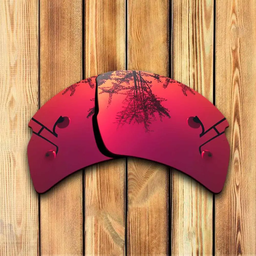 Magenta Red Mirrored Точно вырезать поляризованные Сменные линзы для Flak 2,0 XL Солнцезащитные очки Пурпурный Красный зеркальное покрытие цвет-выбор - Цвет линз: Magenta Red Mirrored