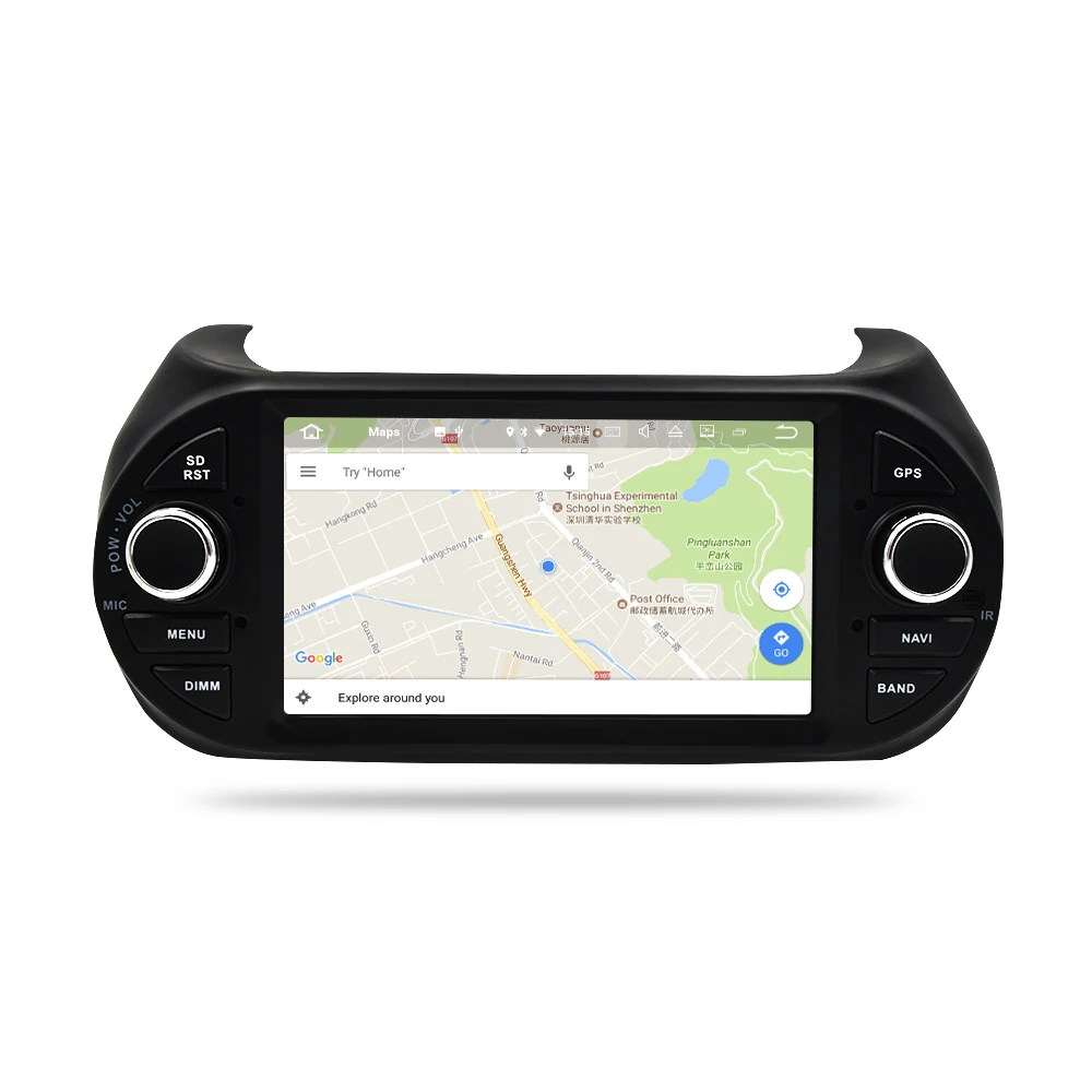 Cheap Ram 4 Android 9.0 Car Stereo dvd Headunit For Fiat Fiorino 2008-2015 Qubo Citroen Nemo Peugeot Bipper Auto radio GPS Navigation 7