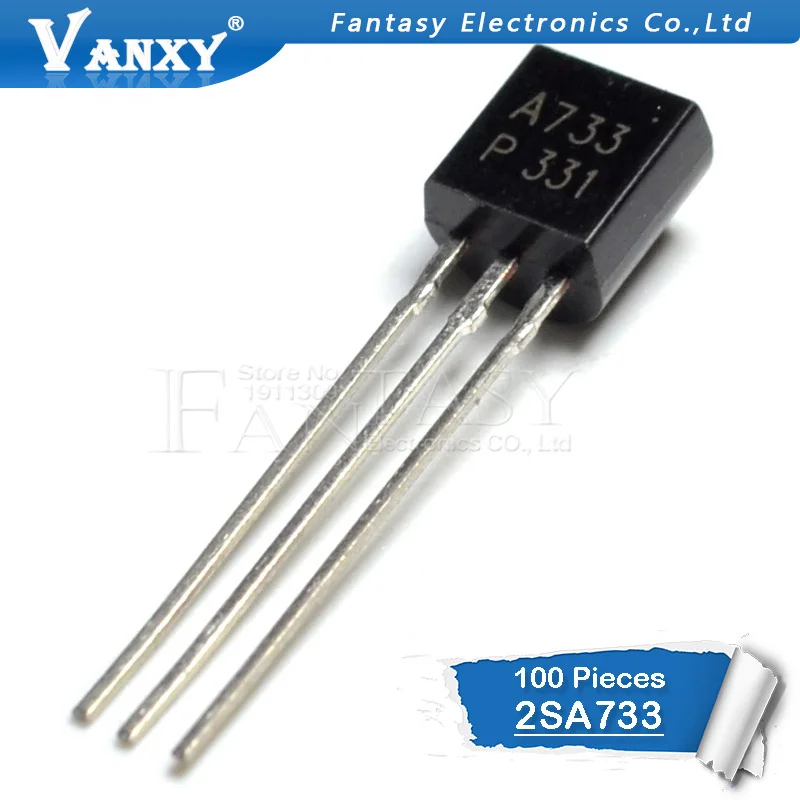 100 шт. 2SA733 TO 92 A733 TO92 Новый триодный транзистор|triode transistor|transistor 100pcstransistor to-92 |