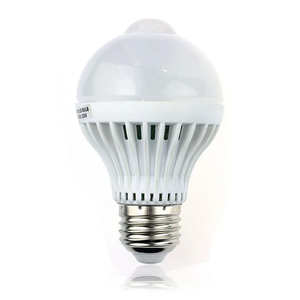LightInBox E27 5W 220 VWhite ночное освещение для дома и вечерние 18LED контроль движения PIR