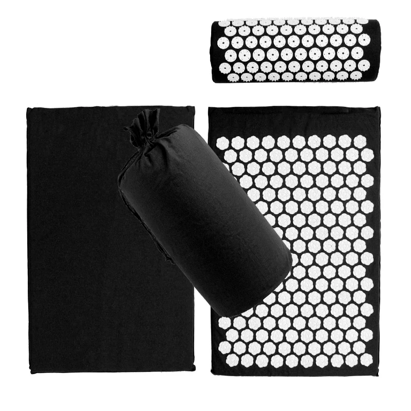 Acupressure Yoga Mat Massager Pillow Acupressure Pillow Set Exercise