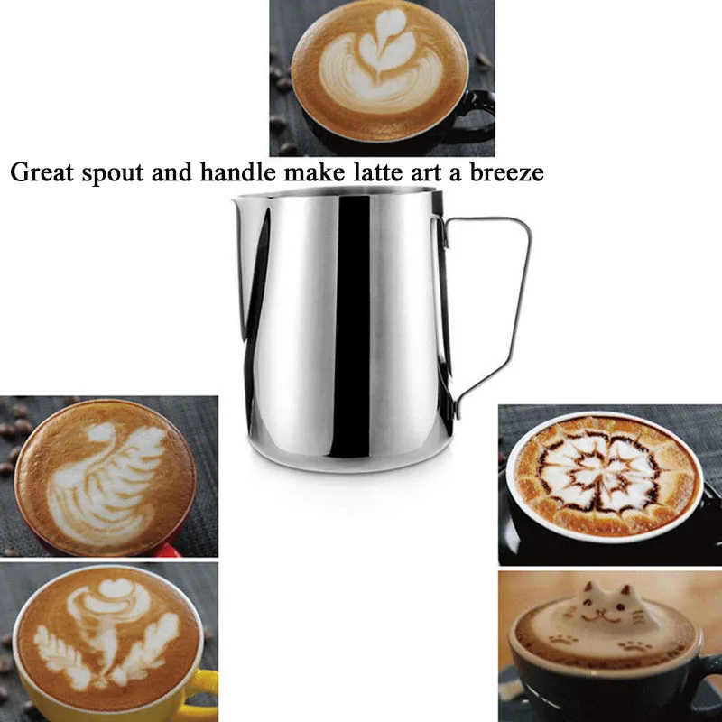 1 шт. Нержавеющая сталь чашка молока Craft Кофе латте вспенивания Art кувшин чашку DG горячей