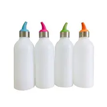 Пластиковая бутылка-пульверизатор масло с уксусом для кетчупа джема бутылка Диспенсер Наконечник отверстие крышка соус варочная кухня аксессуар 450 мл