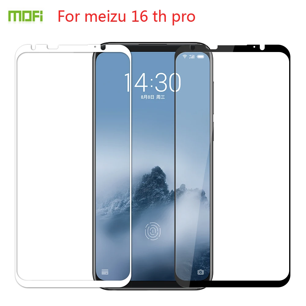 Для Meizu 16 th pro закаленное стекло MOFI полное покрытие экрана закаленное стекло для Meizu 16 th pro Защитная пленка для экрана