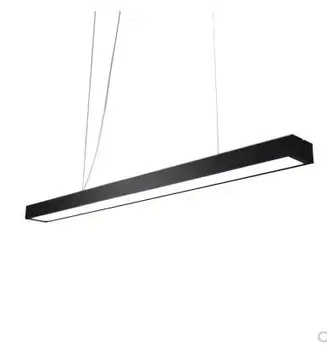 

Led strip light office lighting square pass chandelier long office building super bright lighting strip stitching office light