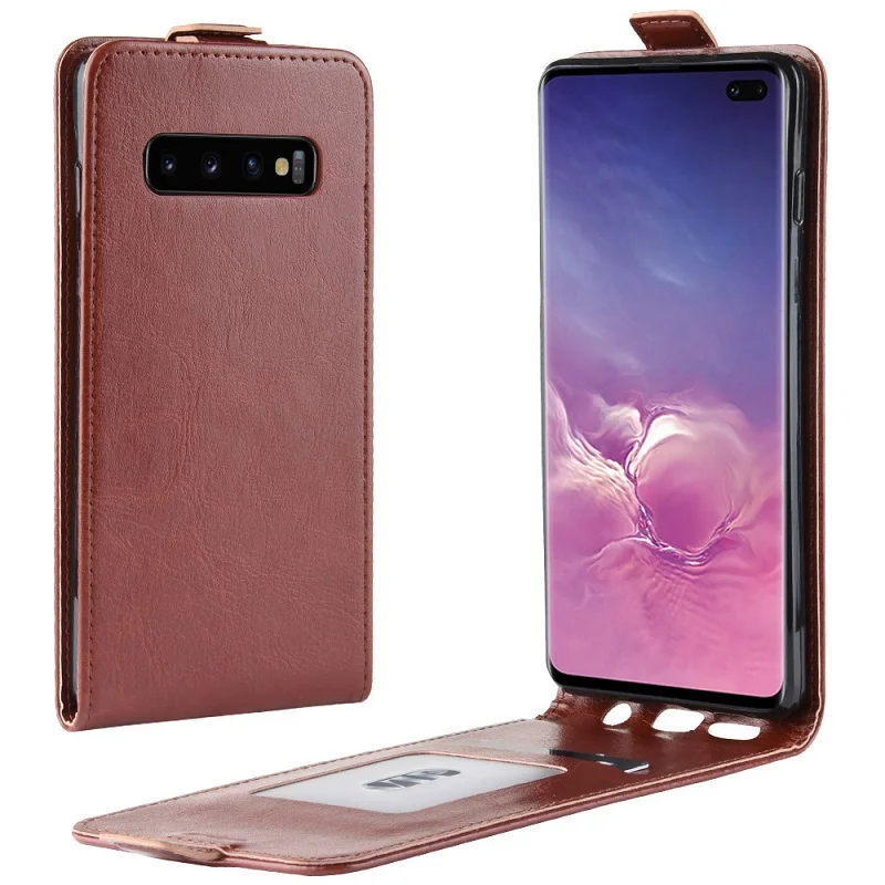 

For Samsung Galaxy S10 Plus case mobile phone shell protective flip leather housing For Samsung S10 S 10 Plus case cover coque