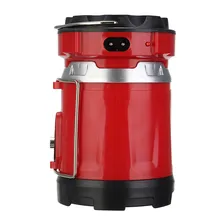 THORFIRE 5 Вт портативный складной светодиодный светильник регулируемый кемпинг Солнечный DC перезаряжаемый фонарь аварийный фонарик наружный тент огни