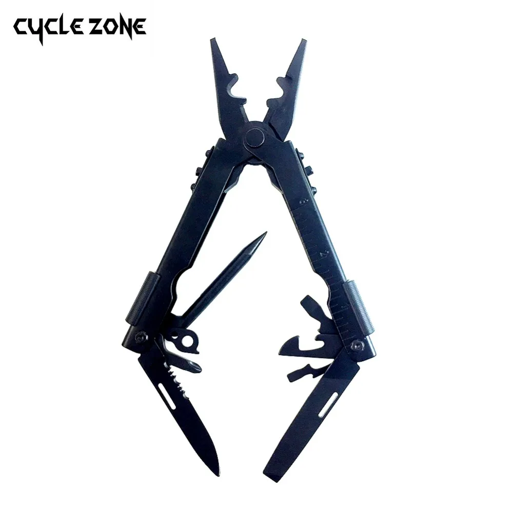 

Multi Plier Tool in One Hand Tool Convenient Screwdriver Kit Portable Outdoor Stainless Steel Pocket Folding Knife