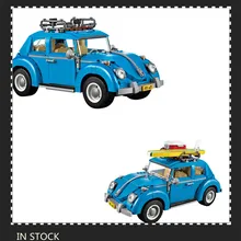 Free Shipping 2017 New LEPIN 21003 1193Pcs Volkswagen beetle Model Building Kits Bricks Toys Compatible with