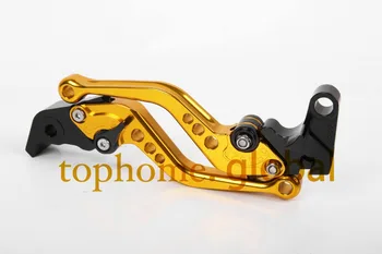 

For Suzuki GSXR 750 1989 - 1995 Gold Short Adjustable CNC Clutch Brake Levers 1990 1991 1992 1993 1994