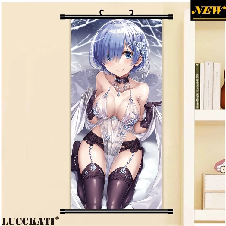 45X95 см Re Zero Kara Hajimeru Isekai Seikatsu Rezero Rem loli CAME мультфильм аниме Настенная картина