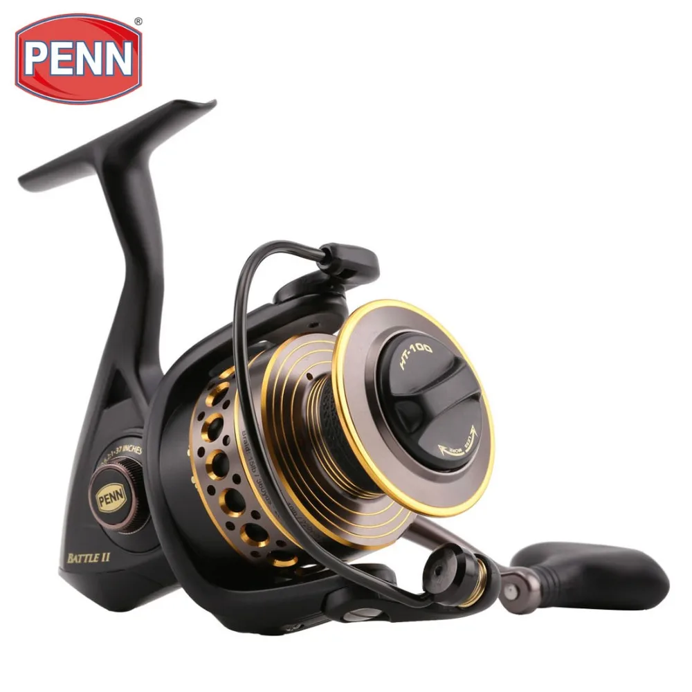 Оригинальный PENN битва II BTL 2500 8000 Спиннинг рыболовная Катушка 6BB Большой Морской