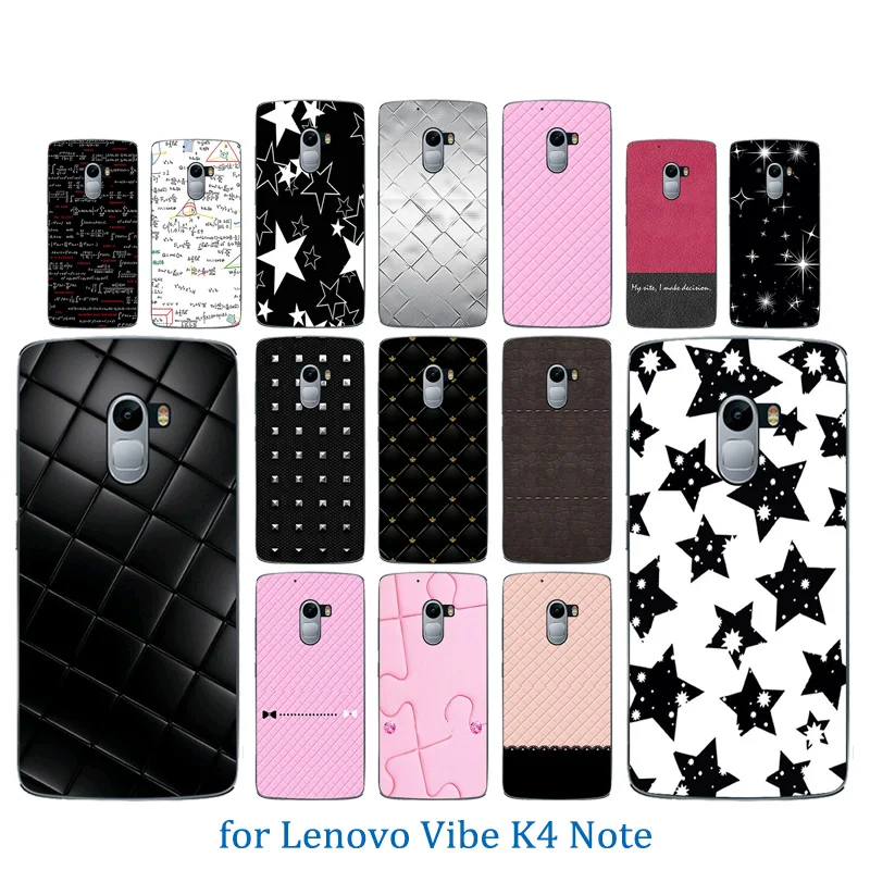 Phone Case for Lenovo Vibe K4 Note K 4 Shell A7010/Vibe X3 Lite Soft TPU Silicon Colorful Pattern Cover |