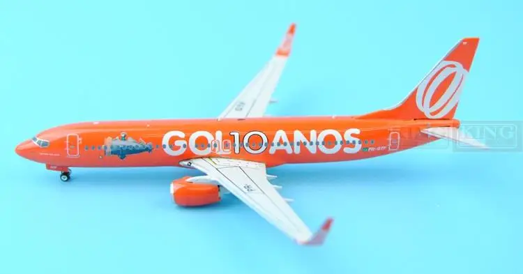 

Phoenix 10822 Brazil Gore PR-GTF B737-800/w 10 Years 1:400 commercial jetliners plane model hobby