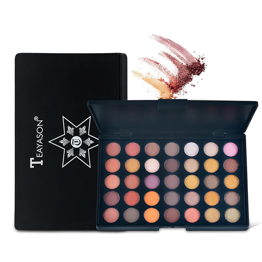 

High Quality 35 Colors Eyeshadow Makeup Pallete Matte Shimmer Lasting Silky Powder Glitter Makeup Pigment Eyeshadow Palette