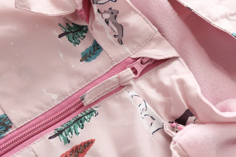 Модная ветровка для девочек; куртка с капюшоном и длинными рукавами; Милые комплекты для маленьких девочек; Верхняя одежда розового цвета для девочек; высокое качество