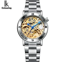 IK Women Tourbillon Automatic Self-Wind Mechanical Watch Luxury Fashion Brand Waterproof Women Watches relogio feminino