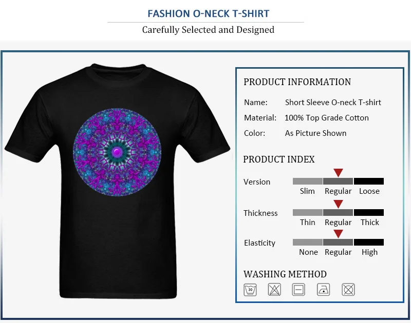 MANDALA DESIGN T SHIRT 224_detail_black