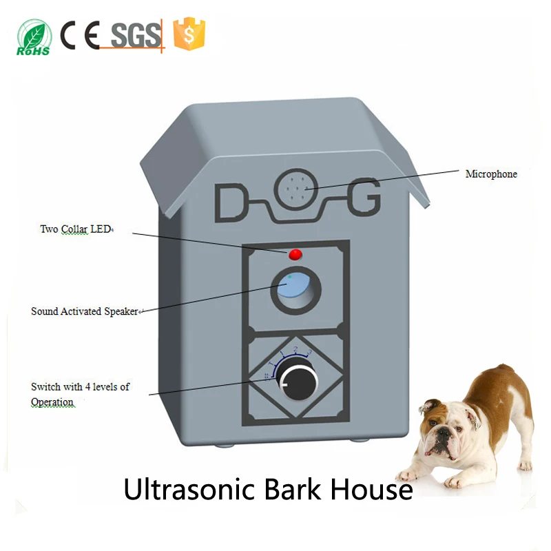 Ультразвуковой пульт дистанционного управления обучением собак Trainertec UL10|bark