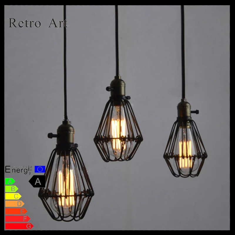 Винтажный подвесной светильник деревенский светильник| |