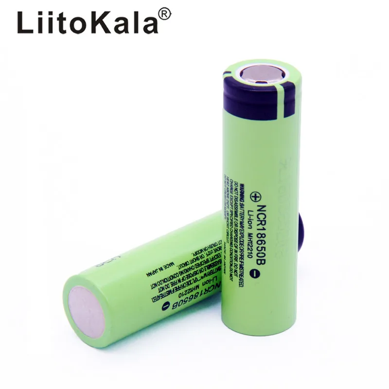 LiitoKala новая Оригинальная NCR18650B 34B 3,7 V 18650 3400mAh перезаряжаемая литиевая батарея для фонарика