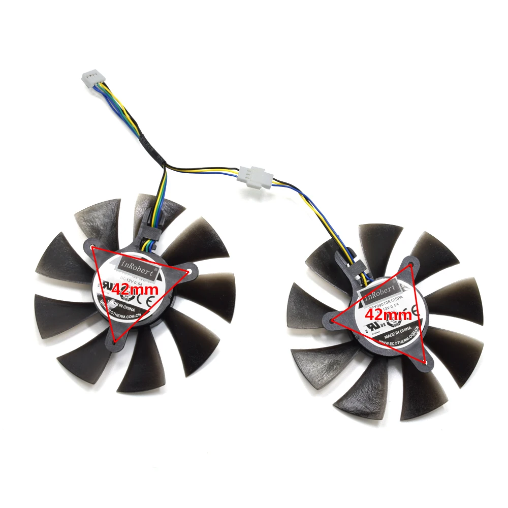 GFY09010E12SPA GA91S2H охлаждающий вентилятор для замены 85 мм 4Pin ZOTAC AMP 1060 6 GB GTX 1070 мини