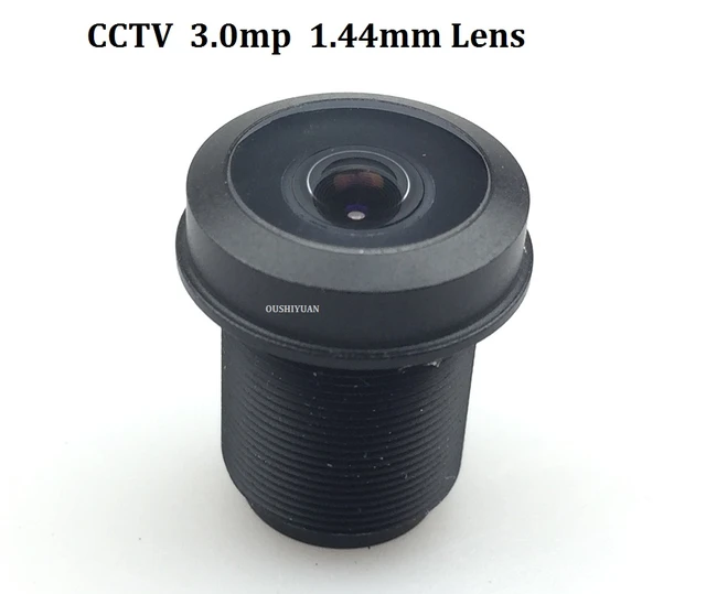 CCTV 1.44mm Lens 3.0 MegaPixel Wideangle 180 Degree MTV M12 x 0.5 Mount Infrared Night Vision