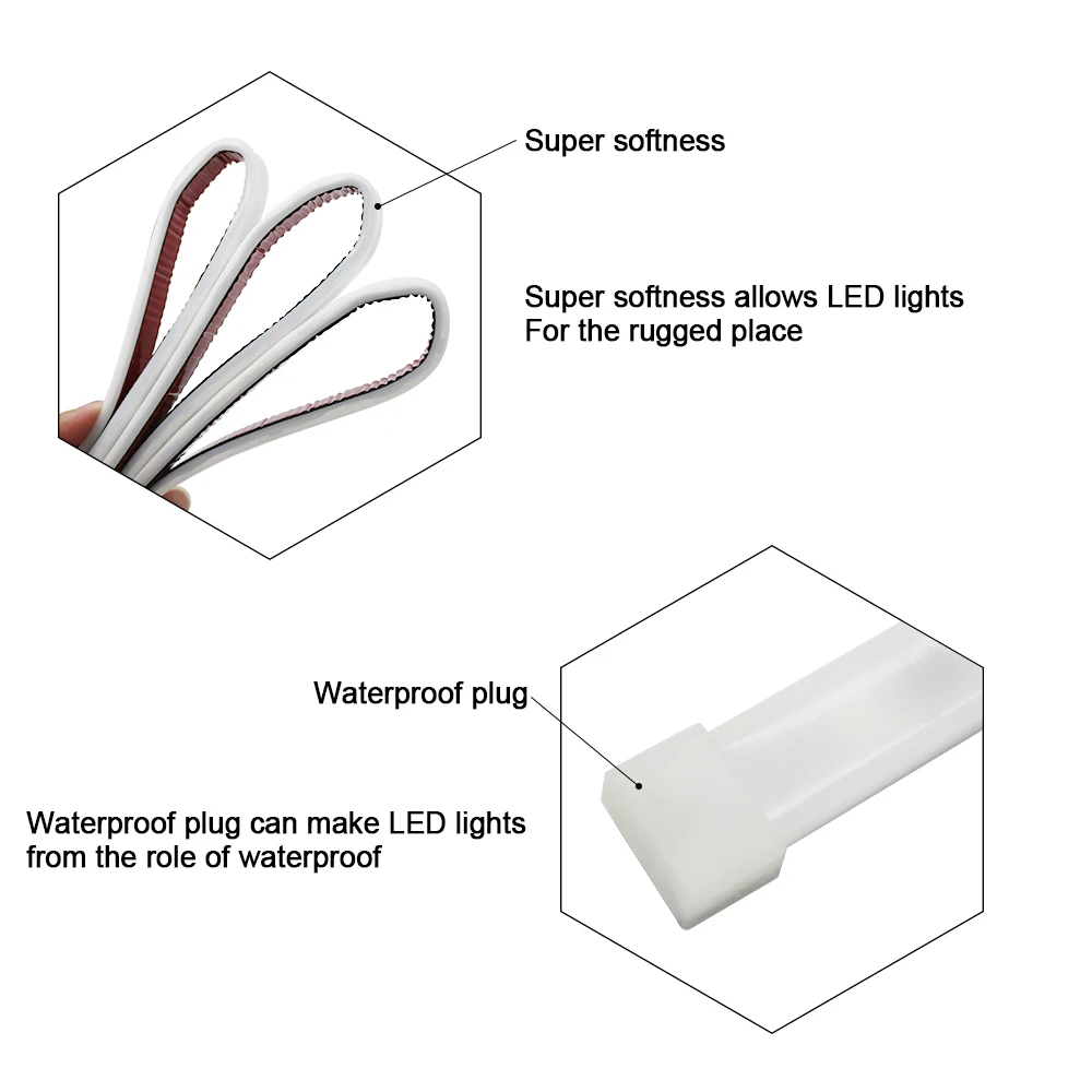 MODERN CAR RGB Dynamic Streamer Rear Trunk Lights Multicolor Tail Box Light Brake Turn Signal Warning LED 120/150CM Strip Lights