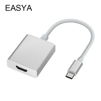 

EASYA Thunderbolt 3 USB Type C Hub to HDMI Adapter Support 4K HD for MacBook Pro/Air 2018 USB-C