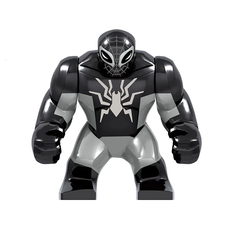 

Super Heroes Movie Spider-Man Wind element Fire element element Big Figures Building Blocks Toys For Children Gifts