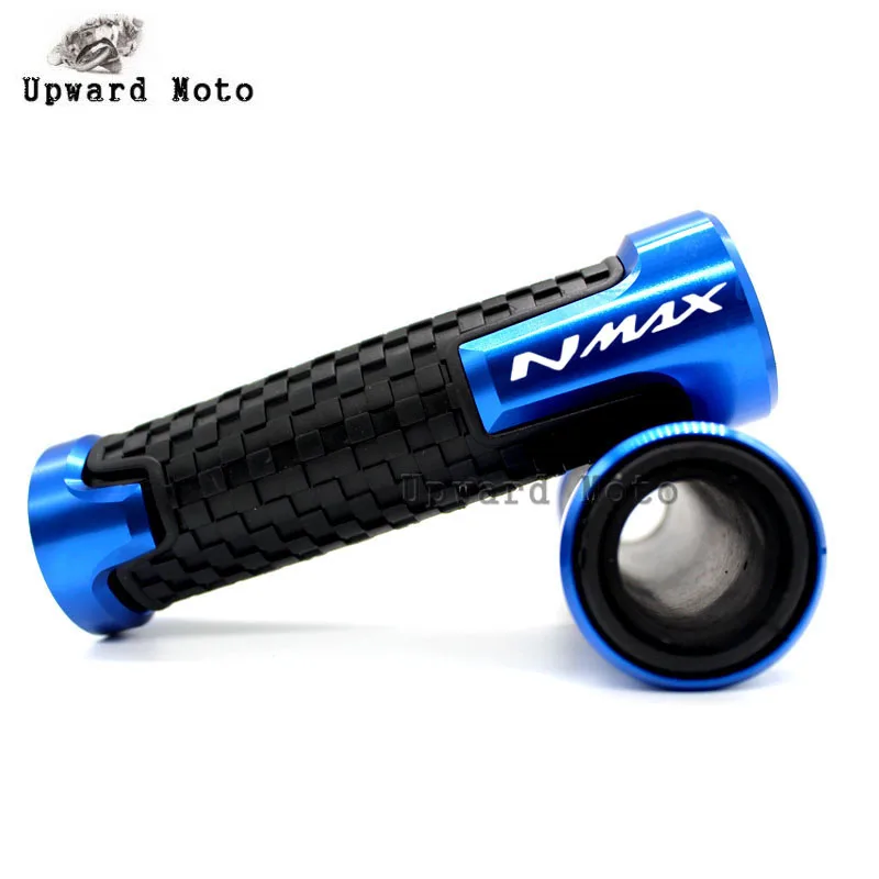 Для YAMAHA NMAX155 N-MAX155 NMAX 155 Аксессуары для мотоциклов 22 мм 7/8 ''Руль рукоятки «Грипсы» ручка, рукоятка - Цвет: Blue