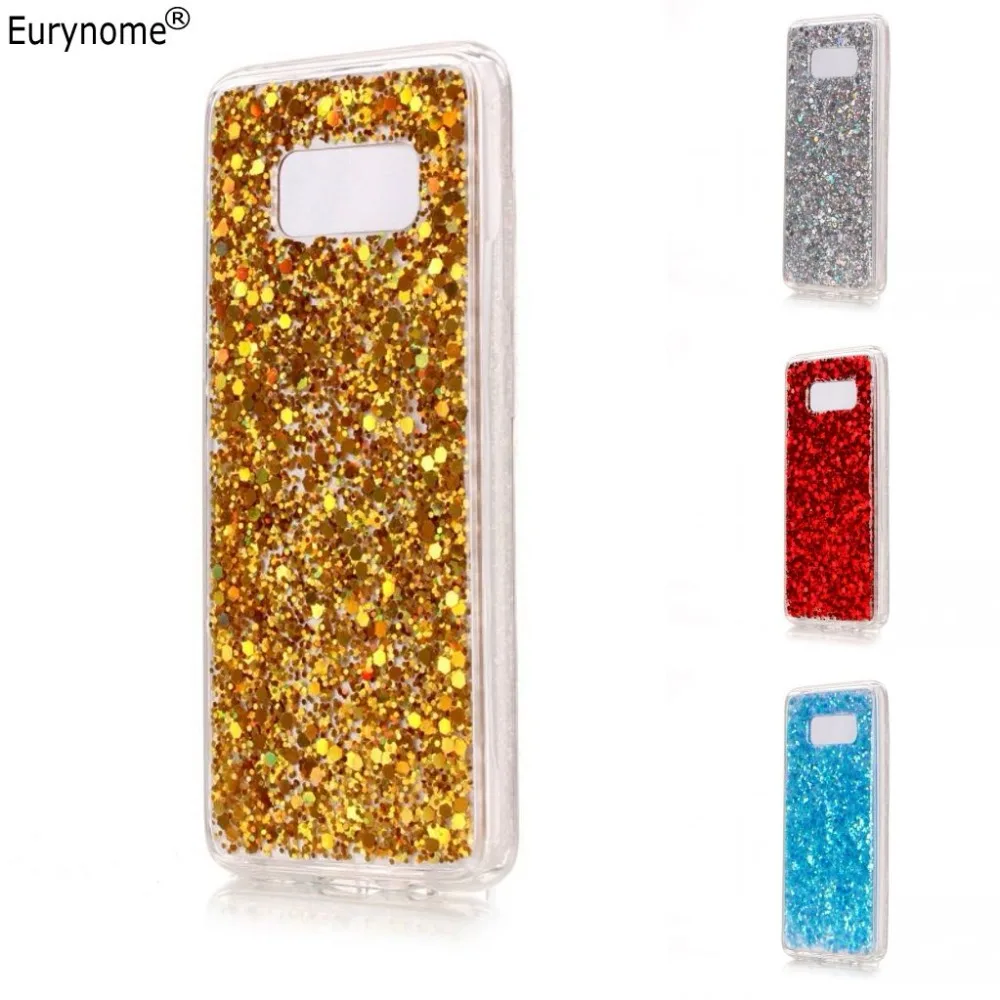 

Cover For Samsung Galaxy S8 Plus S8 Case Flashing Shining Soft Anti-skid TPU Cover Case for Samsung Galaxy S8 Plus Case with Pen