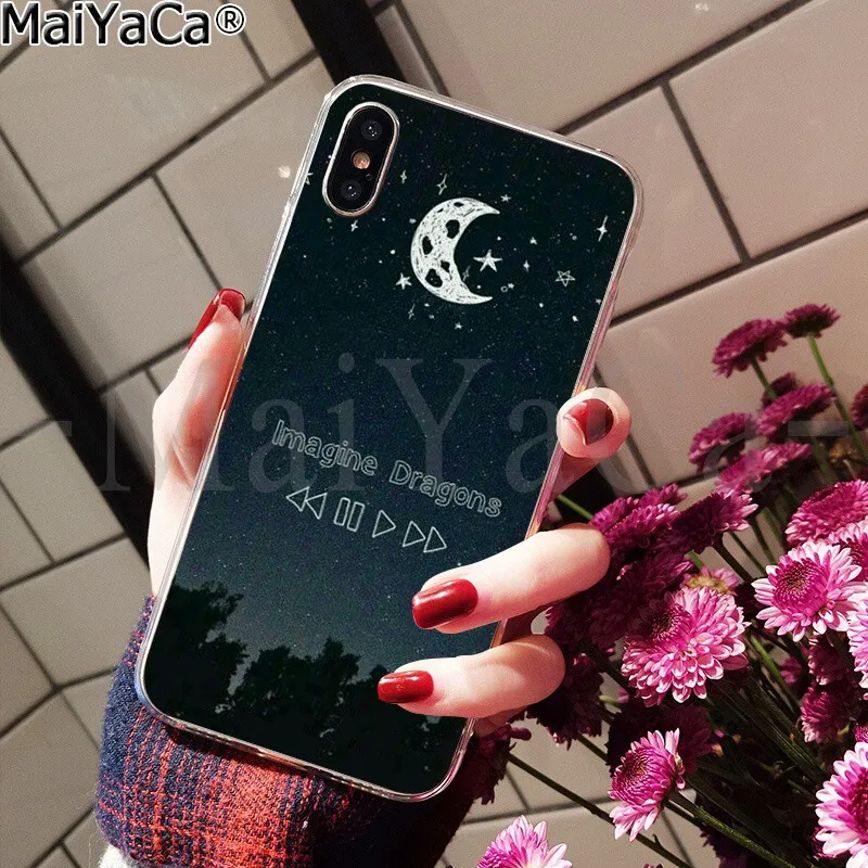 MaiYaCa imagine Dragon Ночная музыка DIY печать рисунок чехол для телефона чехол для Apple iPhone 8 7 6 6S Plus X XS MAX 5 5S SE XR - Цвет: A15