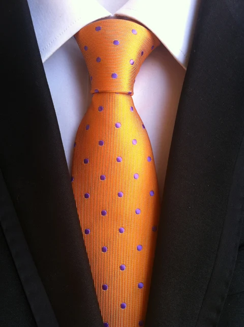 Роскошный формальный галстук 8 см Классический Галстук Пейсли с вышитым цветочным узором - Цвет: Picture Color