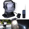 Reflector de Control remoto inalámbrico, luz LED giratoria izquierda y derecha para vehículo, barco, 4x4, Offroad, 50W, 12 y 24V, 7 pulgadas, arriba y abajo ► Foto 1/6