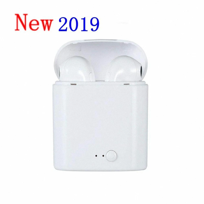 

i7s TWS Bluetooth Earphone Stereo Earbuds Wireless Headphones With Charging Box Mic For iphone samsung xiaomi smart Phone