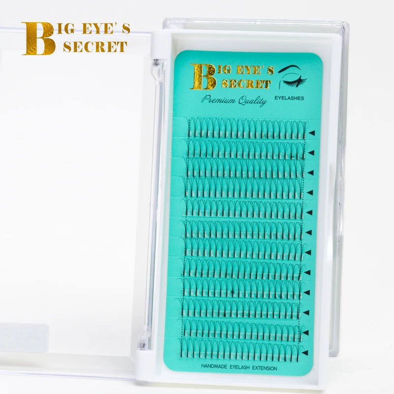 Big eye's secret Lashes 2D3D4D5D6D Premade фен для придания объема Роскошные объем ресниц расширение профессионалов предварительно порванные ресницы