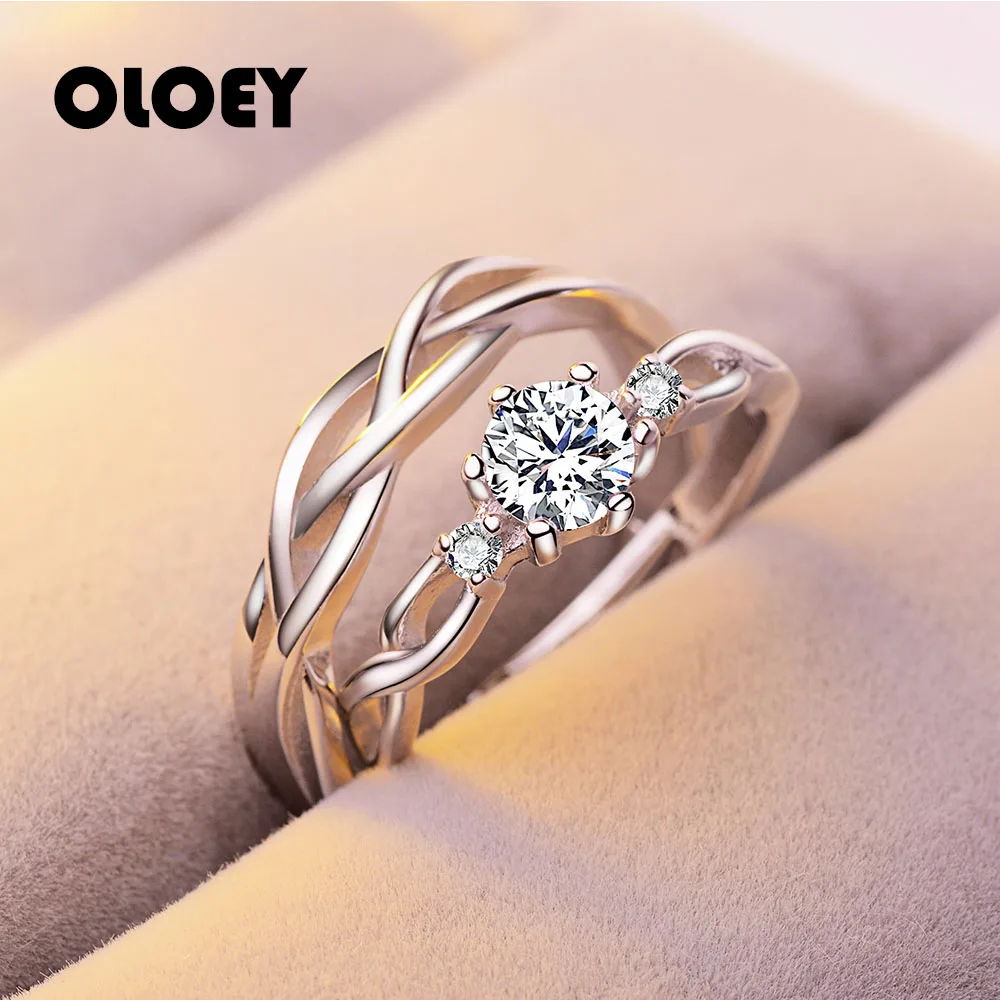 OLOEY Charm свадебное кольцо элегантный бренд для мужчин и женщин свадебные