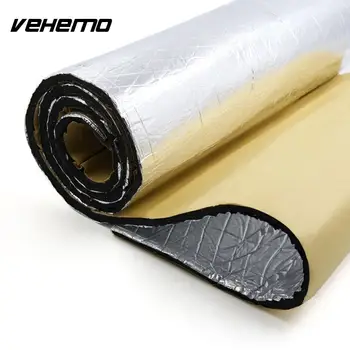 

Vehemo 50x200mm Sound Insulation Air Conditioning Pipe Muffler Portable Heat Insulation The Bottom Of The Car Auto