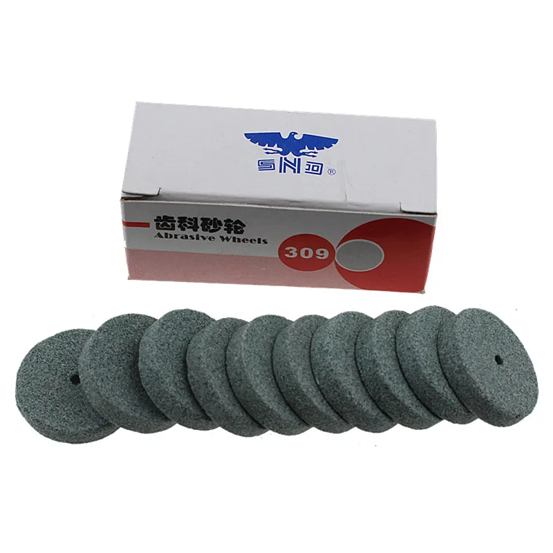 2 Boxes(20 pcs) Dental Lab Materials Abrasive Wheels Denture Fine