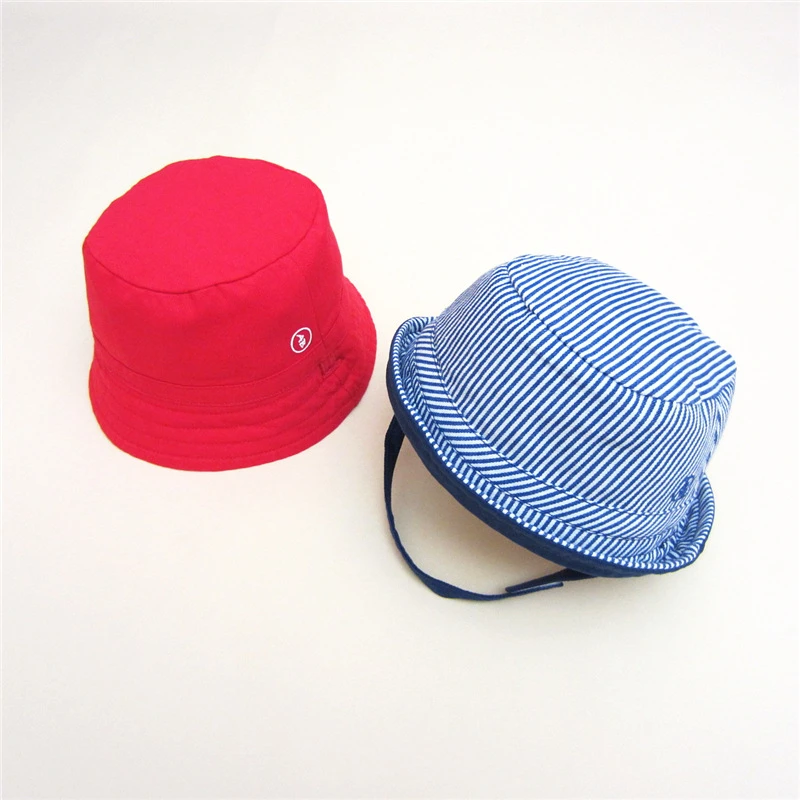 baby boy bucket hat with strap