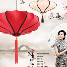 

wholesale muticolor chinese style fabrics pendant lamps hot sell traditional handicraft lantern cloth