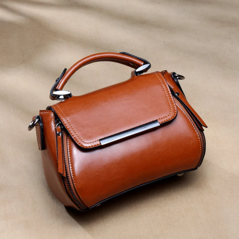 

2019 Free shipping best quality genuine leather women handbag on promote