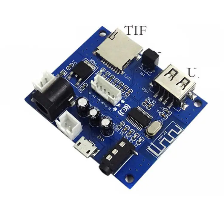 Модуль аудиоприемника DYKB Bluetooth 5 0 U disk/ TIF / USB MP3 APE LFAC WMA Lossless Audio player + пульт